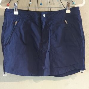 Te Verde Women's Size Small Blue Skort Designed In NYC